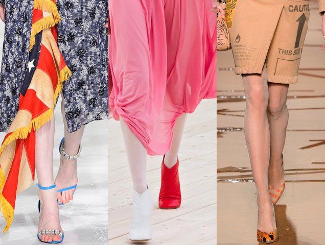 mismatched shoes trend